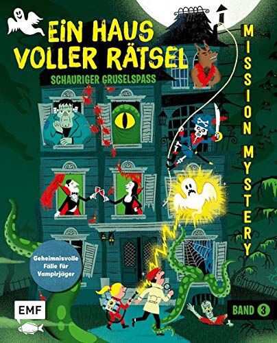 Paul Martin - Mission Mystery – Ein Haus voller Rätsel: Schauriger Gruselspaß – Band 3: Geheimnisvolle Fälle für Vampirjäger ab 10 Jahren - Preis vom 09.10.2026 07:28:09 h