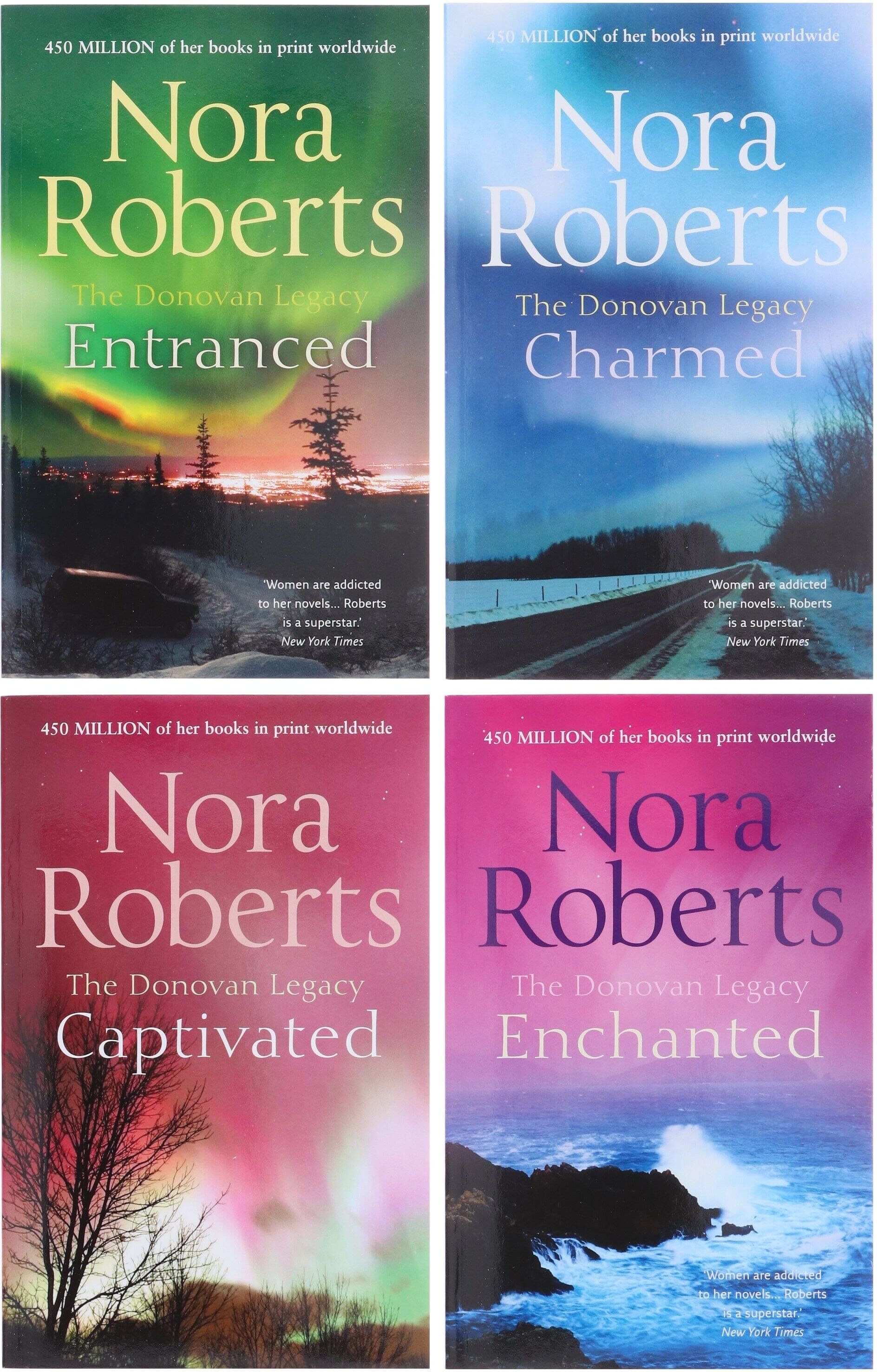 Donovan Legacy Series by Nora Roberts 4 Books Collection Set - Fiction - Paperback HarperCollins Publishers
