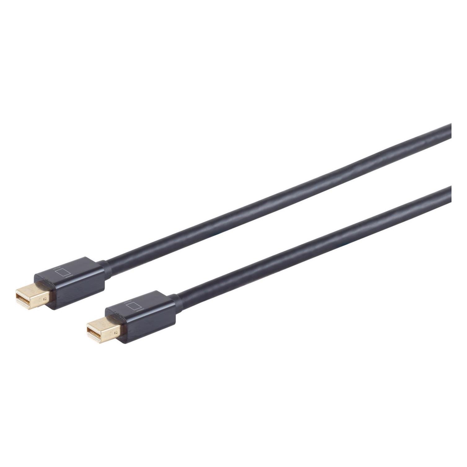 Shiverpeaks S/CONN maximum connectivity Displayportkabel-MINI Displayportkabel 1.2, Stecker-Stecker, UHD 4K2K, s (1 m) (10-51025)