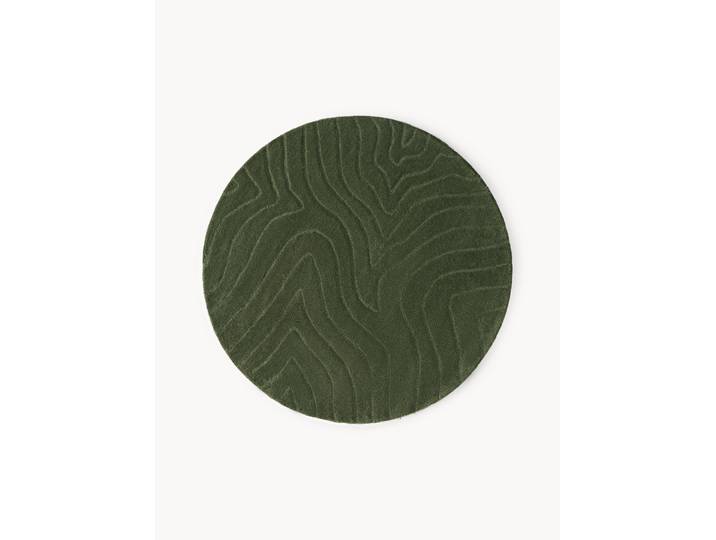 Tapis rond en laine tuftée main Aaron