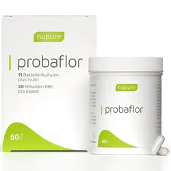 NUPURE probaflor Kapseln mit 11 Bakterienkulturen & Inulin 60 St