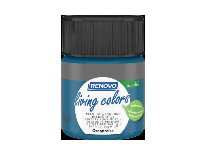 Renovo Wand- und Deckenfarbe Living Colors Ozeanreise 0.05 l Matt