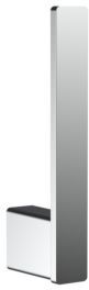 Emco Loft Reservepapierhalter 050500101 chrom, Montage senkrecht, für 1 Rolle