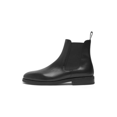 Chelseaboots HENRY STEVENS "Winston CB2", Herren, Gr. 43, schwarz, Boxcalf, Schuhe Chelseaboots