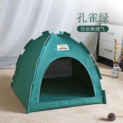 Uplifted Finds Sanctuary Nook Foldable Pet Tent summer Green m