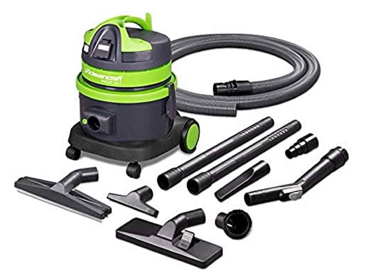 Cleancraft Aspirateur Industriel wetCAT 116E\, 16L\, Vert\, Stable et Maniable