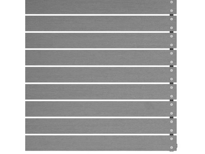 Canapés centraux de jardin avec coussins 2 pcs Gris Bois de pin_2 ans garantie_11335