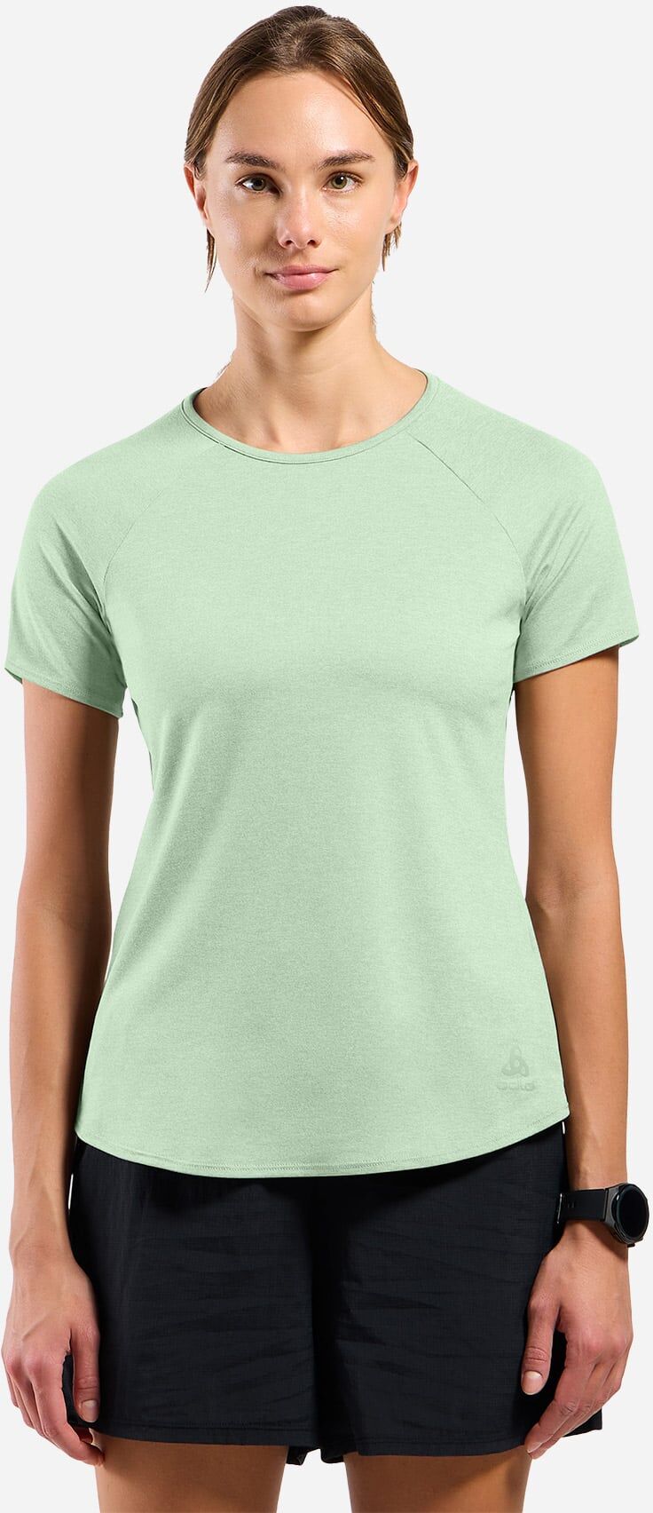 Odlo Essential 365 W - T-shirt - Donna - Verde M
