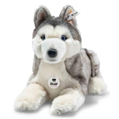 Steiff 067891 - Bernie Husky, liegend, Plüsch, 33 cm