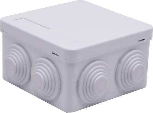 TRU COMPONENTS TC-RA 85x85x50 TC-10239036 Installations-Gehäuse ABS Kunststoff Weiß
