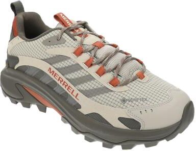 Merrell Moab Speed 2 Gore-Tex (Men's) Outdoor in Diorite/Ember, Size 14 M, Nylon/Synthetic/Textile