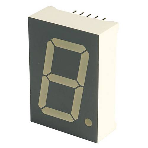 Kingbright 7-Segment-Anzeige Grün 4.4V SC10-21GWA