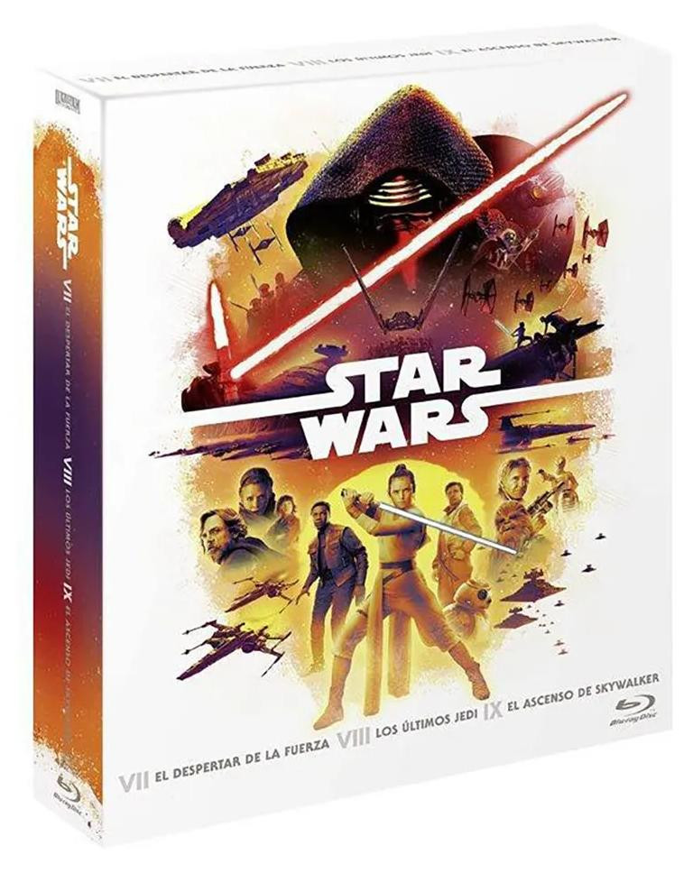 Star Wars Trilogie Episodes 7-9 Blu-ray Gouden