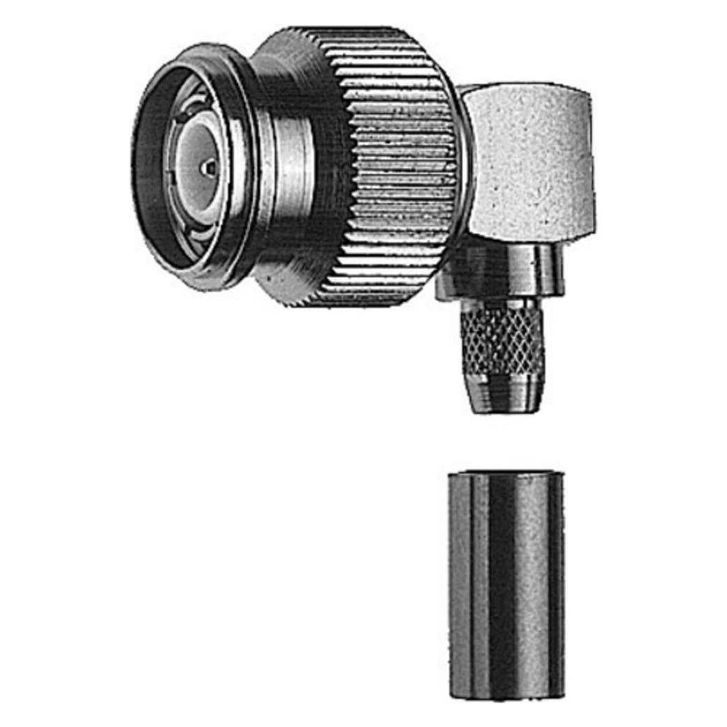 Telegärtner TNC-Kabelwinkelstecker Crimp G07 50 Ohm, löt/crimp, A0503, G07 (RG-316/U) (J01010B0012)