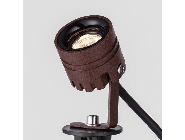 LED-Wegeleuchte Typ A Ø 3cm Braun/Braun
