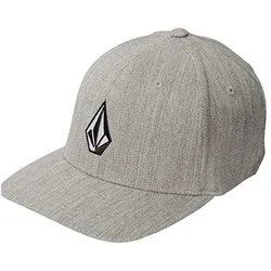 Volcom Logo Cap Full Stone Heather hellgrau - L-XL - L-XL
