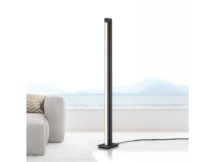 Lines Floor LED-Stehlampe, graphite, 140cm, CCT, dim. - PURE Pure Lines Floor - Wohnzimmer - Modern - Metall