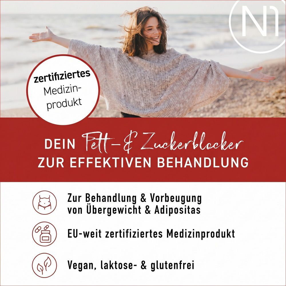 N1 Fett- Zucker- & Kohlenhydrate Blocker Tabletten 45 St