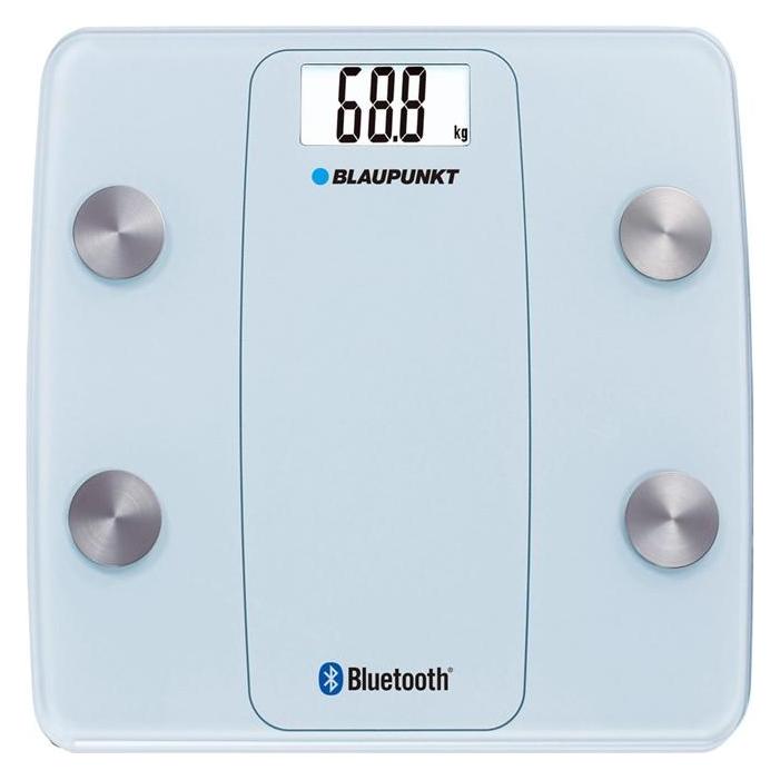 Blaupunkt Körperanalysewaage analytische Badezimmerwaage mit Bluetooth (180 kg) (BSM711B)
