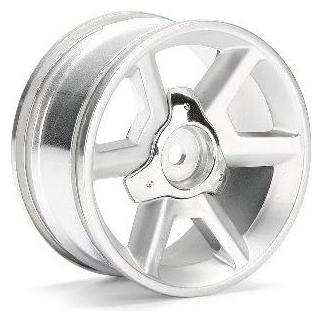 HPI GT Felge silber 26mm 6mm Offset (2St) (33471)