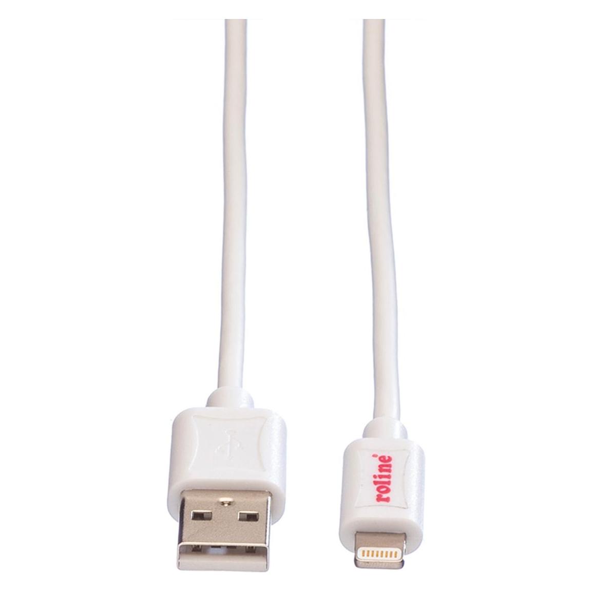 Roline Lightning-Kabel (1 m, USB 2.0) (11.02.8321)