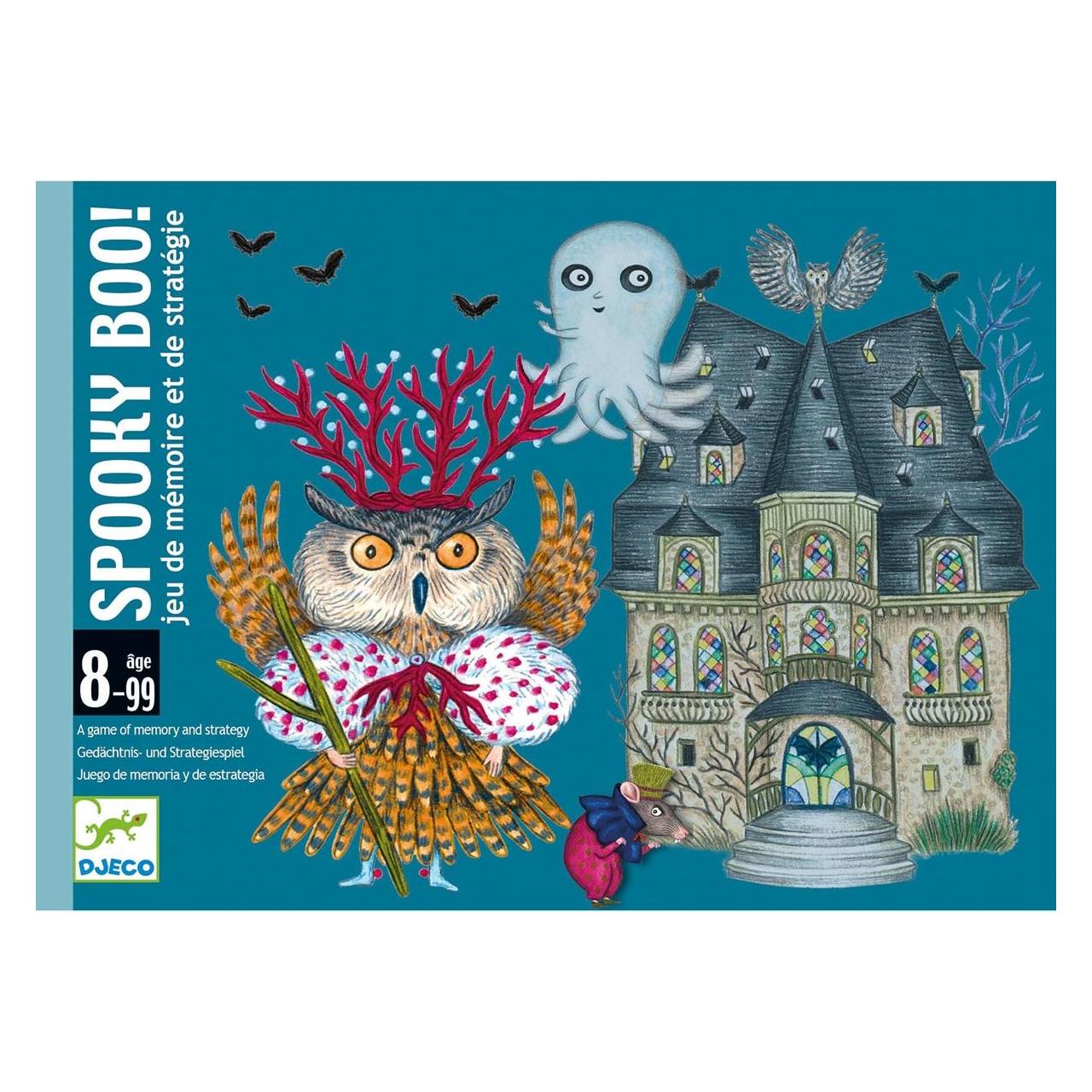 Djeco Kartenspiel Spooky Boo ! (mult) (Deutsch, Englisch, Französisch, Italienisch, 2 - 4 Spieler) (5405098)