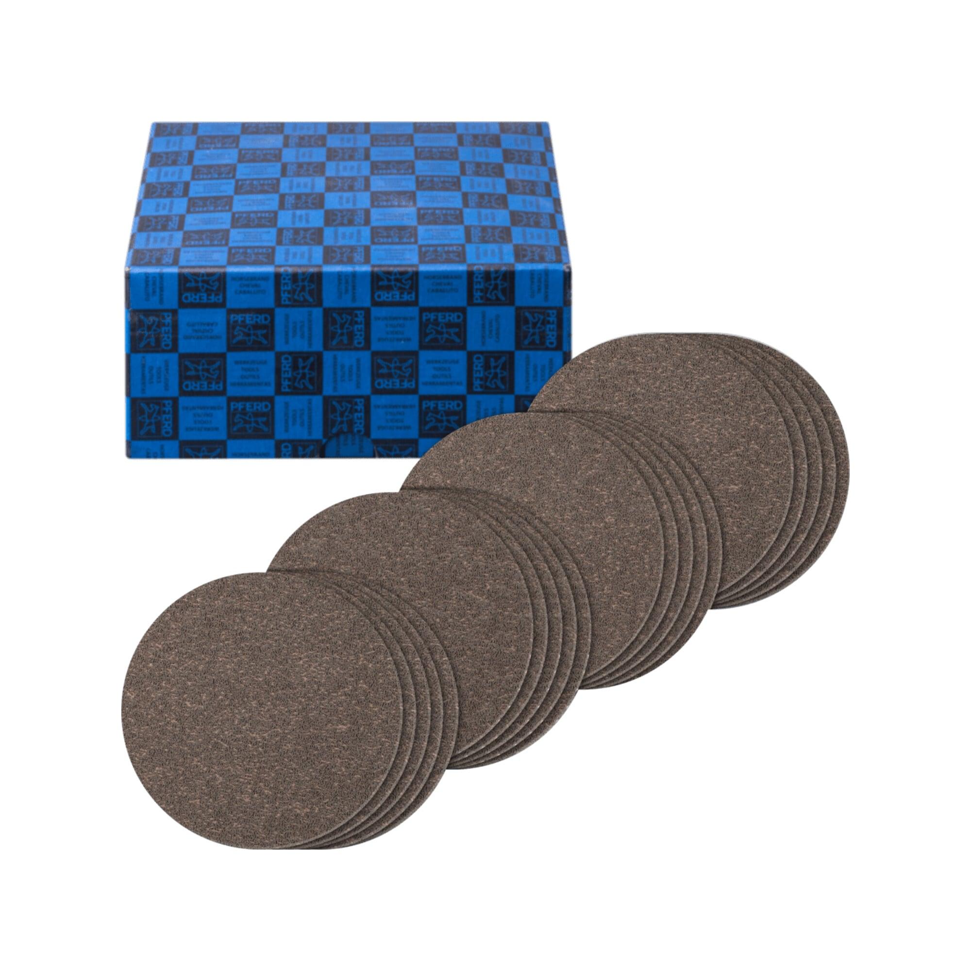 PFERD TOOLS Klettronden-Set Fein Compactkorn 20-tlg. Ø 125 mm CK180,240,320,400 für Winkelschleifer (42898002)