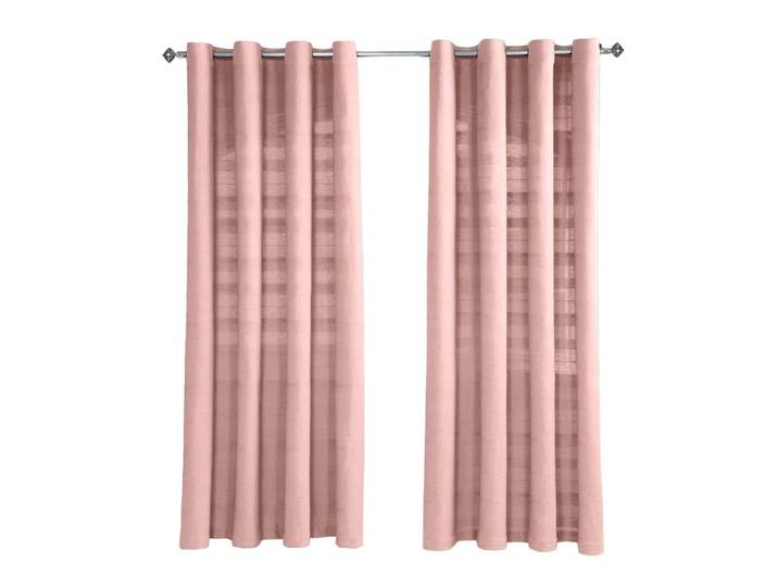 ÖSENVORHANG Rajput blickdicht 2er-Set, 167/182 cm
