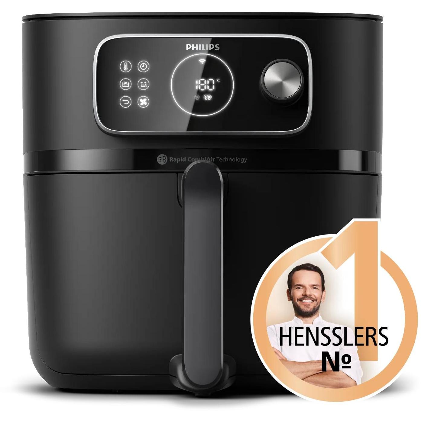 Philips Airfryer Combi XXL Connected, 8,3 l, schwarz (HD9876/90)