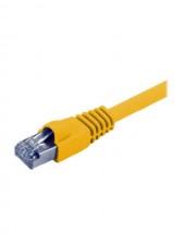 Digital Data Communications Patch-Kabel RJ-45 M M 1m gepresst verseilt gelb (605560)