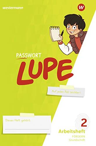 PASSWORT LUPE - Sprachbuch: Arbeitsheft 2 GS: Fördern - Preis vom 02.10.2026 23:42:20 h