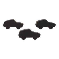 Halmakegel.com Auto - Pkw - gross - 36x17x12mm - schwarz 256038