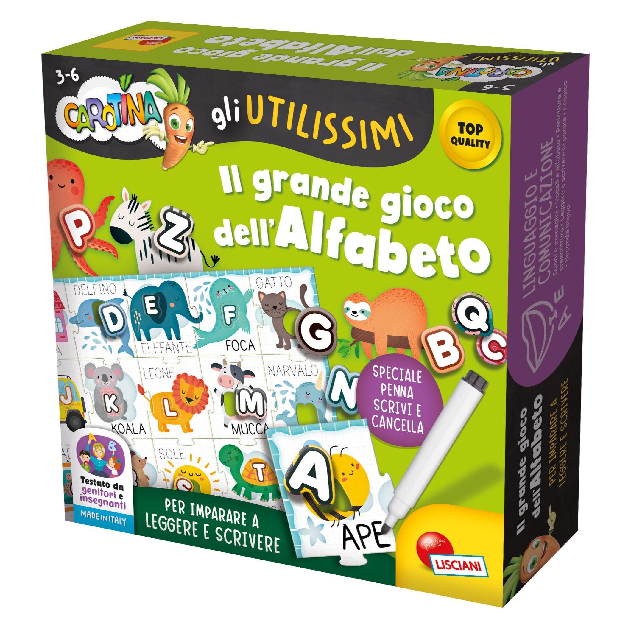 Lisciani Karotte Das Grosse Buchstabenspiel (Deutsch) (47659872)