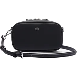 LACOSTE Damen Umhängetasche - Daily City Zipped Crossover Bag, 11x20x6cm (HxBxT) Schwarz