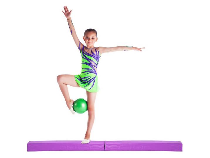 BALANCE Beam zusammenfaltbar Lila