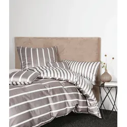 Janine Bettwäsche modernclassic Mako-Satin 39028 vulkan Kissenbezug 40x40 cm