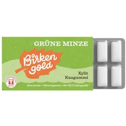 Xylit Kaugummi - Grüne Minze 17g