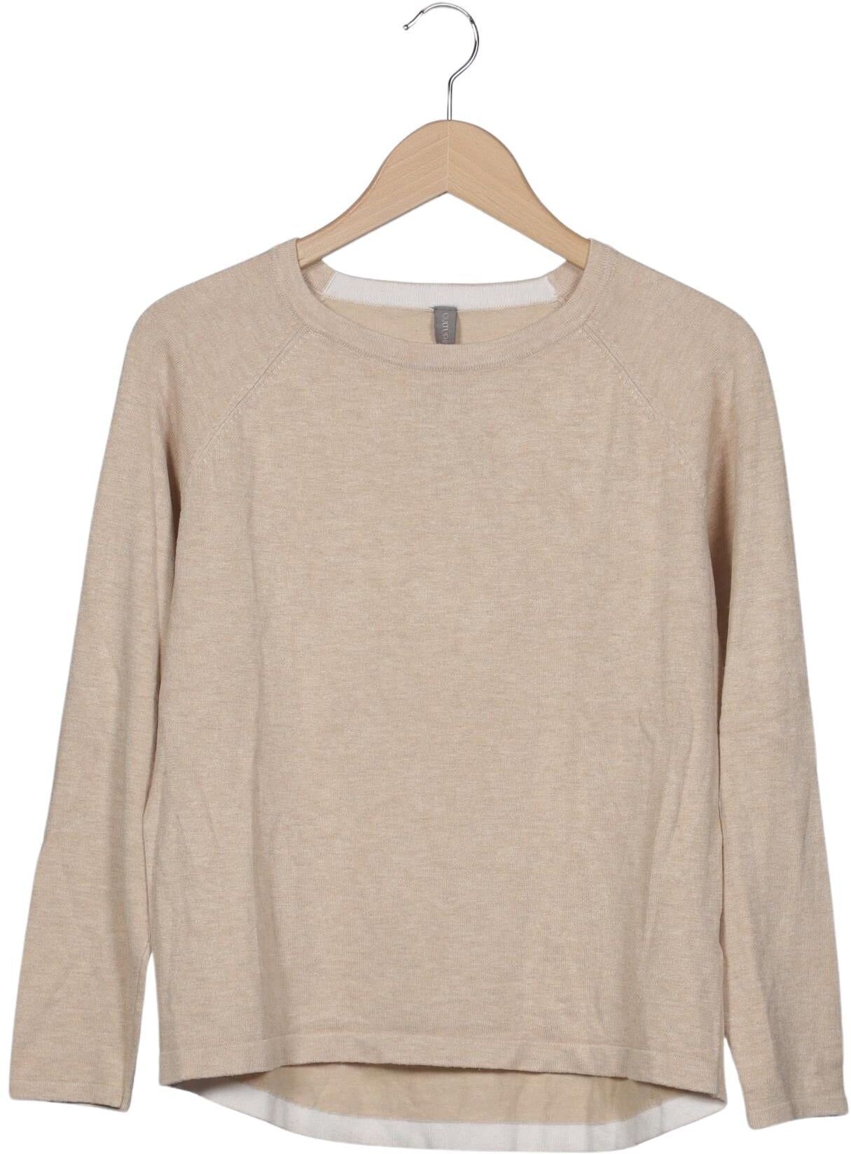 Culture Damen Pullover, Beige, Gr. XS, kein / Etikett - Second Hand