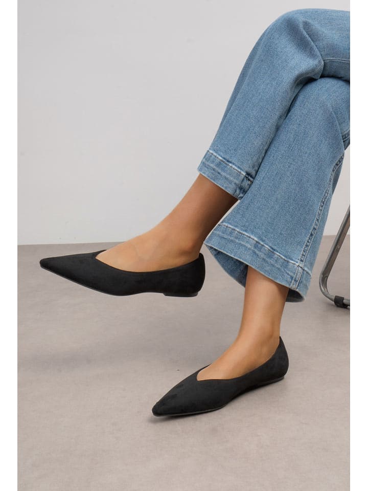 C'M Ballerinas in Schwarz - 39