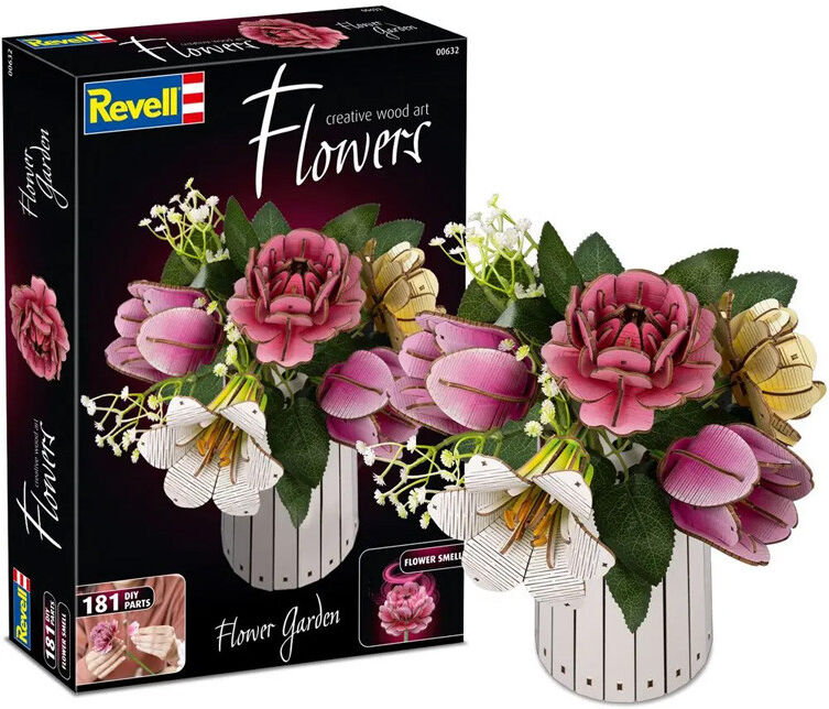 Creative Wood Art Flowers : Flower Garden 181 pcs - Revell