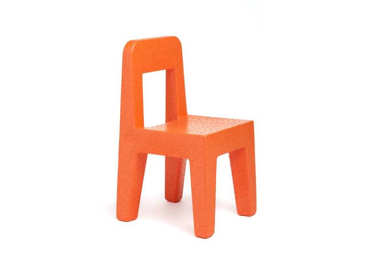 MAGIS ME TOO set de 4 chaises pour enfants POP (Orange - Polypropylène)