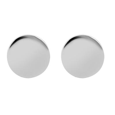 Paar Ohrstecker ADELIA´S "Ohrringe – Ohrstecker aus Edelstahl", Damen, Gr. Unisex, Edelstahl, silber, Ohrringe, Ideal als Geschenk zum einfach so