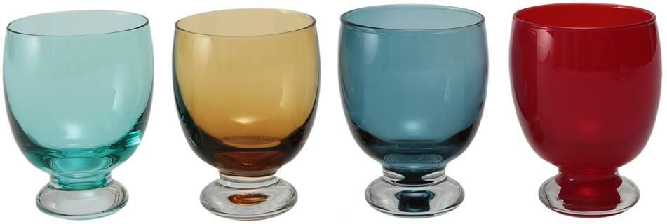 Tirolix Calici Acqua 32 cl Colori Assortiti Sleek