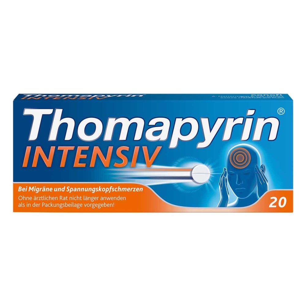 A. Nattermann & Cie GmbH Thomapyrin® INTENSIV Kopfschmerztabletten 00624605