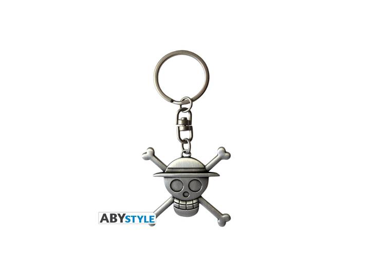 ONE PIECE Porte-clés 3D Skull Luffy