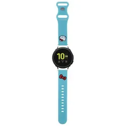 Hello Kitty Silicone Kitty Head - universell Armband für Smart- Uhr 20 mm (blau)