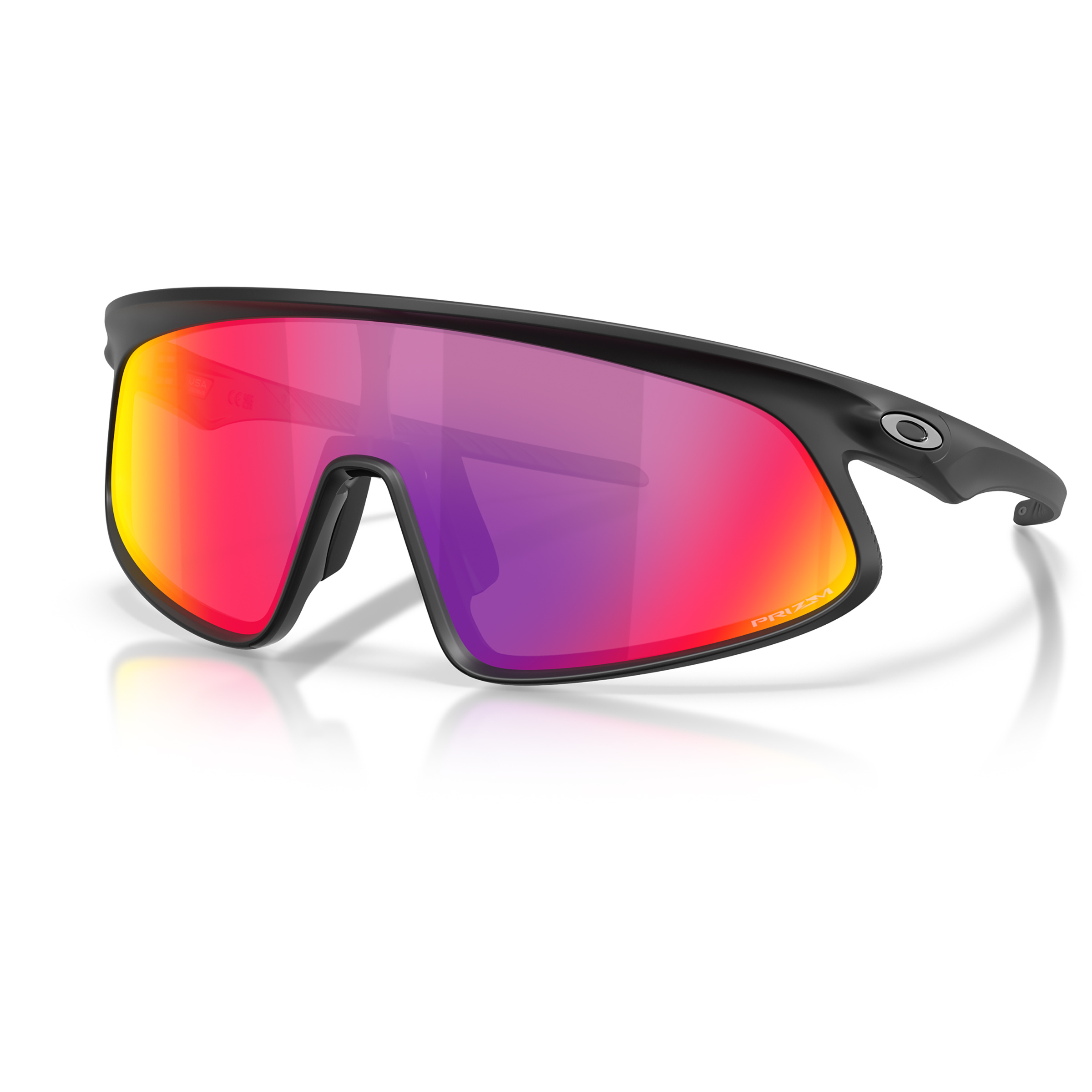 Oakley RSLV 141 Sportbrille Sportbrillen & Sportsonnenbrillen black-prizm road Camping