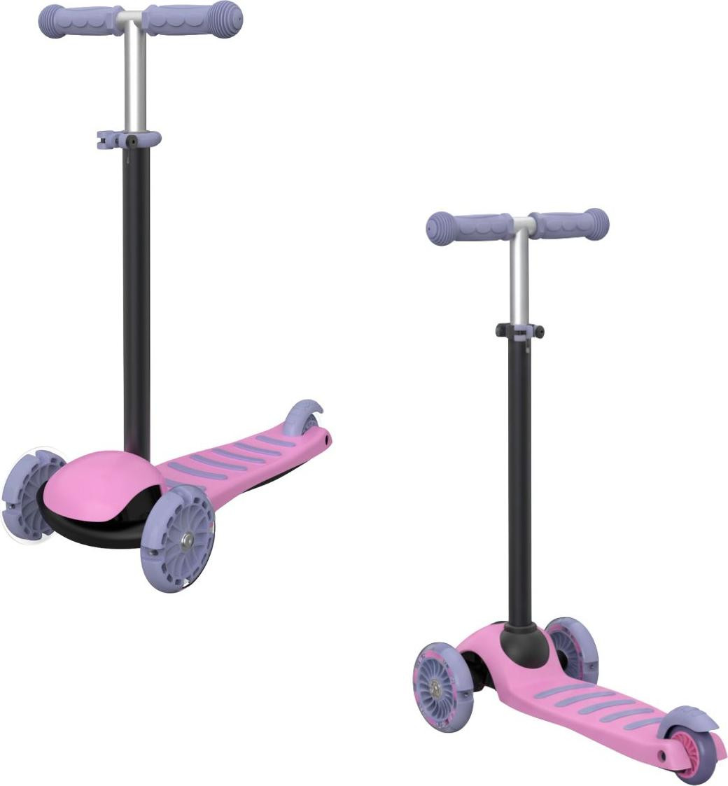 Monkey-Gym Limbo-Roller roze loopfiets voor kinderen vanaf 3 jaar