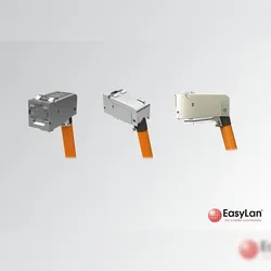 EasyLan fixLink® SL RJ45 Keystone-Modul gewinkeltKat. 6A ISO/IEC, geschirmt