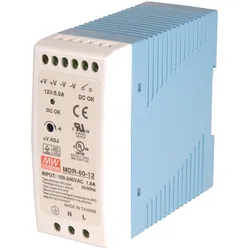 SNT MW-MDR60-24 - Schaltnetzteil, Hutschiene, 60 W, 24 V, 2,5 A
